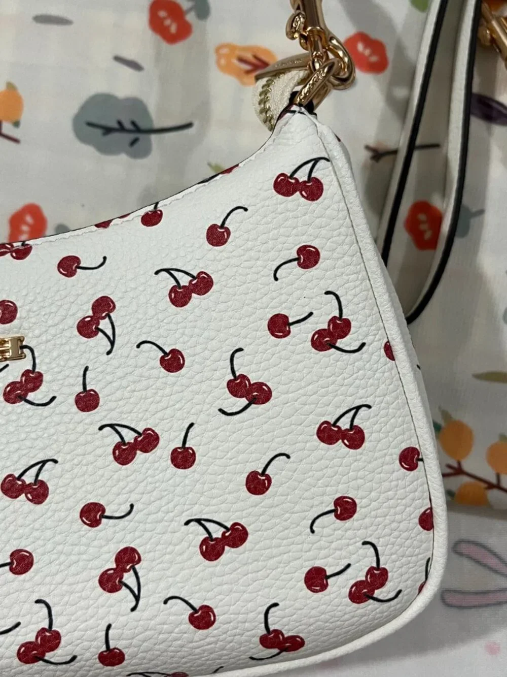 Coach Teri 25 Cherry Limited Edition Shoulder Bag
